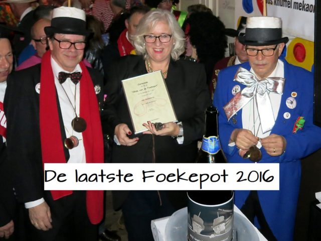 Gemeente Lingewaard krijgt de laatste Foekepot 2016!