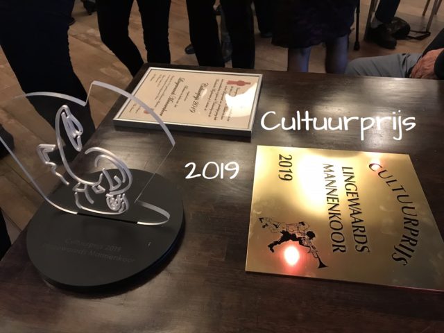 Uitreiking Cultuurprijs 2019