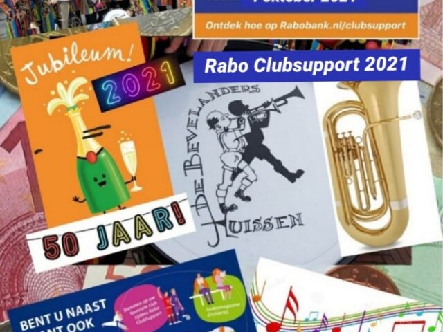 Steun ons met de RaboClubsupport